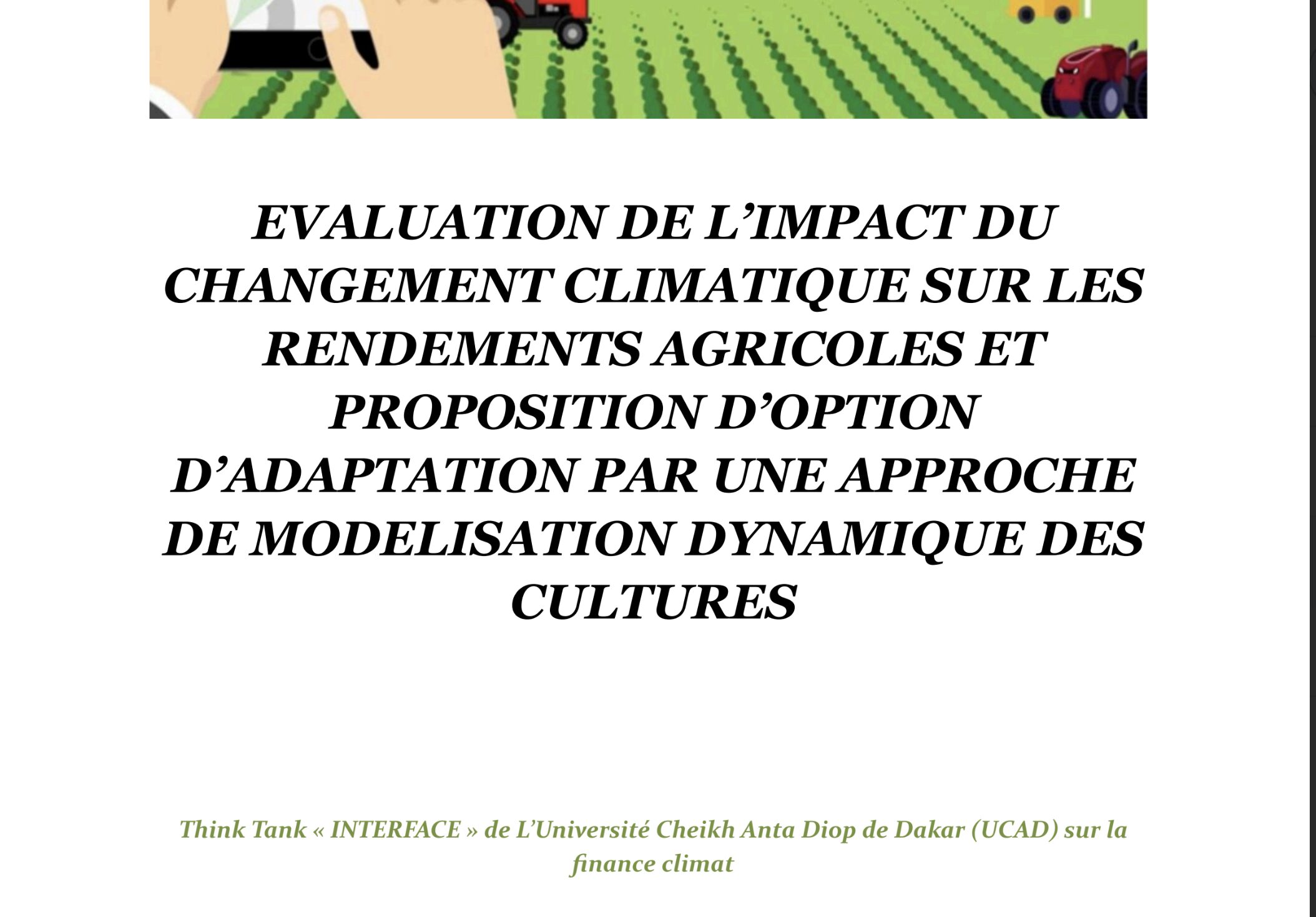 Agriculture Task Force Report- French